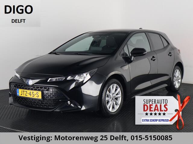 Toyota COROLLA HYBRID 140 BUSINESS BLACK ED. GARANTIE 5-2035* 15.000 KM!!! STOEL -EN STUURVERWARMNG . CAMERA . KEYLESS START/STOP . APPLE CARPLAY & ANDROID AUTO