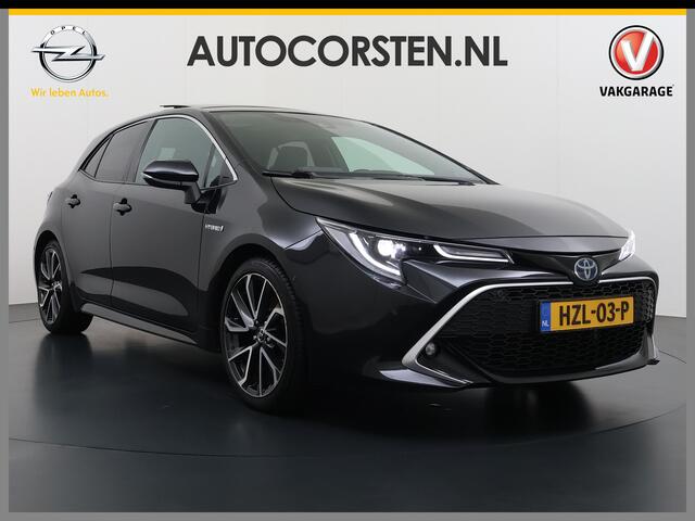 Toyota COROLLA 2.0I 184 PK Hybride AUT. Trekhaak Pano-Dak Camera Adaptive-Cruise Apple Carplay Android Stoel+Stuurverwarming Navi* Ecc JBL®-Audio Pdc Executive Lmv Led Privacy Glas Lane Assist Regen-Lichtsensor Keyless Draadloze lader Voorruit Verwarmbaar Dodehoekdetect