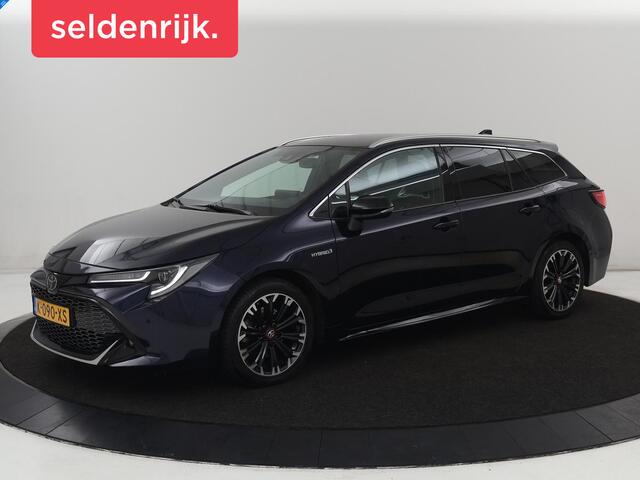 Toyota COROLLA 2.0 Hybrid GR-Sport | Leder/Alcantara | Stoelverwarming | Trekhaak | Sportstoelen | Camera | Carplay | Park Assist | Keyless | Climate control | Full LED | Bluetooth | Getint glas