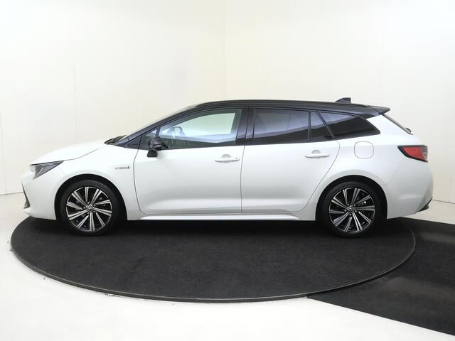 Toyota COROLLA Touring Sports 2.0 Hybrid Executive | achteropkomend verkeer waarschuwing | airco automatisch | Apple Carplay/Android Auto | Autonomous Emergency Braking | cruise control adaptief | full-LED koplampen | lederen/stof bekleding | lichtmetalen velgen 17" | n