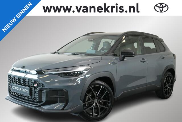 Toyota COROLLA Cross Hybrid 180 GR Sport, Plus Pack, Nieuw en in juli leverbaar met ¤2500 inruilpremie!
