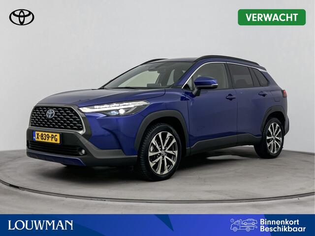 Toyota COROLLA Cross Hybrid 140 Business Plus | Dodehoek detectie | Stoelverwarming | Parkeersensoren voor+achter | Elektrische achterklep | Draadloze telefoonlader | Half lederen bekleding |