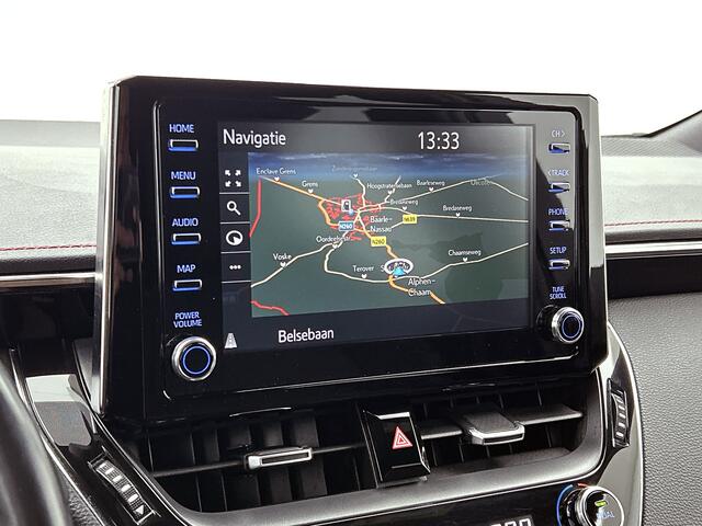Toyota COROLLA Touring Sports 1.8 Hybrid Executive Bi-Tone | Dealer onderhouden | Head-Up display | Dodehoek detectie | Parkeersensoren voor+achter met assistent | elektrische achterklep | Stoelverwarming | Draadloze telefoonlader |
