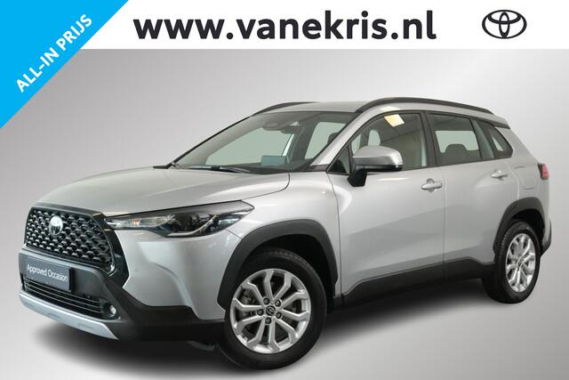 Toyota COROLLA Cross Hybrid 140 Style Limited, BSM, Parkeersensoren Stuur & Stoelverwarming, BSM, Sensoren!