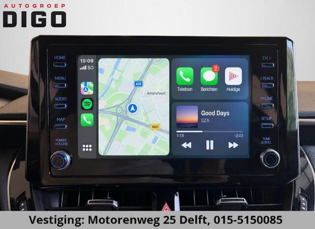 Toyota COROLLA 1.8 HYBRID GR-SPORT BI-TONE AUTOMAAT GARANTIE 2031 CARPLAY NAVI.BI-TONE .PDC V+A .CLIMA.ADAPTIVE CRUISE