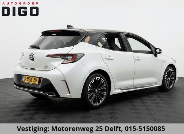 Toyota COROLLA 1.8 HYBRID GR-SPORT BI-TONE AUTOMAAT GARANTIE 2031 CARPLAY NAVI.BI-TONE .PDC V+A .CLIMA.ADAPTIVE CRUISE