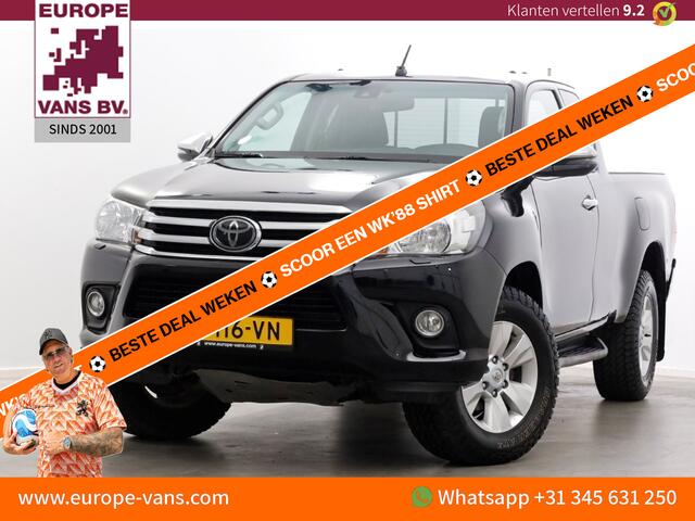 Toyota HI-LUX HiLux 2.4 D-4D-F 150pk E6 4X4 4WD Xtra Cab Professional Trekhaak 3500kg 01-2019