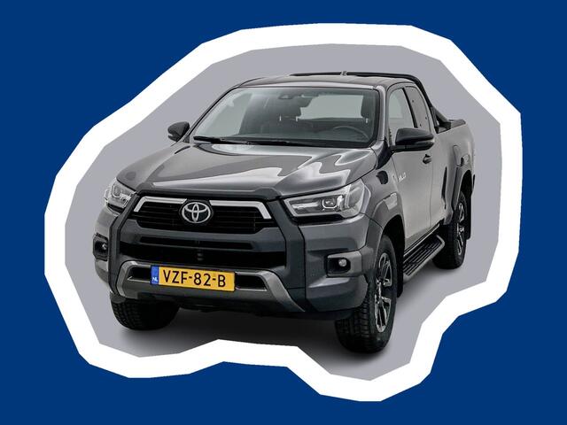 Toyota HI-LUX HiLux 2.8 D-4D Xtra Cab Invincible Leder Trekhaak 3.5t Navigatie Treeplanken Camera