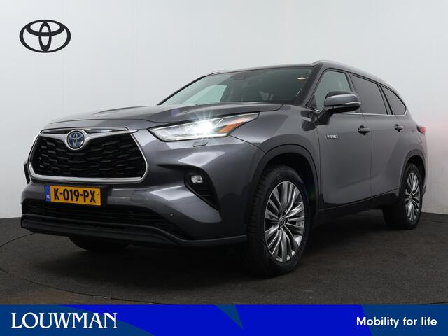 Toyota HIGHLANDER 2.5 AWD Hybrid Executive | Navigatie | LM velgen | Stoelverwarming | Leder | Elektrisch verstelb. bestuurdersstoel met geheugen |