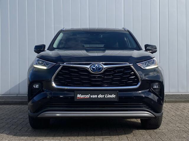 Toyota HIGHLANDER 2.5 AWD Hybrid Premium Panorama Treeplanken Headup Stoel Ventilatie 360 cam