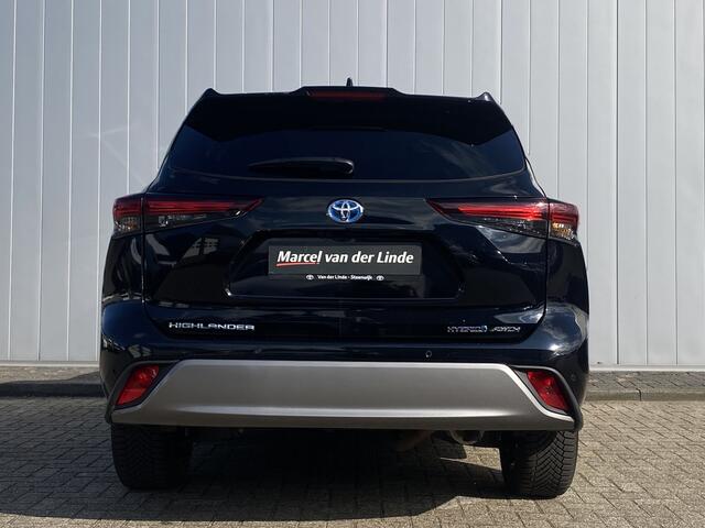 Toyota HIGHLANDER 2.5 AWD Hybrid Premium Panorama Treeplanken Headup Stoel Ventilatie 360 cam