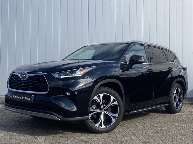Toyota HIGHLANDER 2.5 AWD Hybrid Premium Panorama Treeplanken Headup Stoel Ventilatie 360 cam