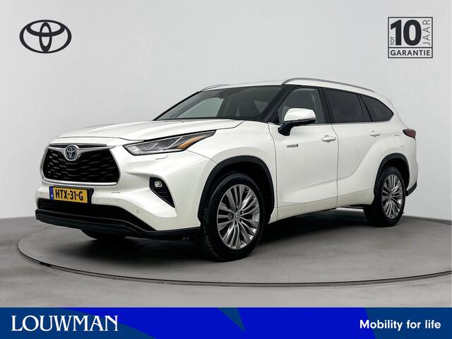 Toyota HIGHLANDER 2.5 AWD Hybrid Executive Limited | Navigatie | JBL-Audio | Parkeersensoren | Achterklep Elektrisch |