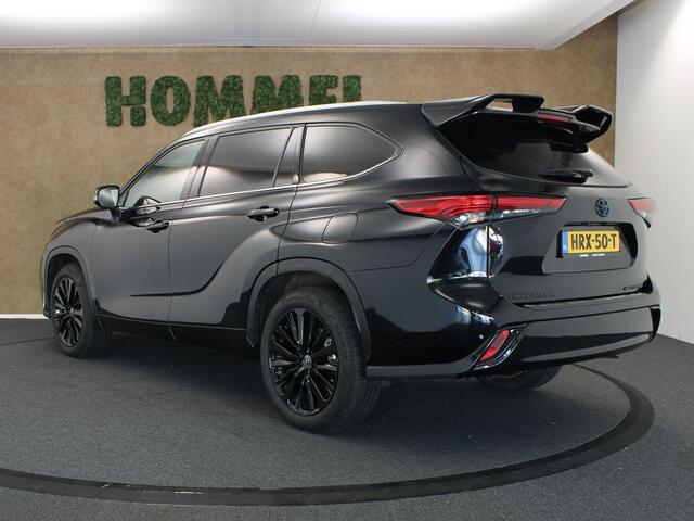 Toyota HIGHLANDER 2.5 AWD Hybrid Premium - LEDEREN BEKLEDING - VOORSTOELEN ELEKTRISCH VERSTELBAAR - 4 WIELAANDRIJVING - ELEKTRISCHE ACHTERKLEP - ACHTERSPOILER - ALARM KLASSE 3 - PANORAMADAK - 20 INCH LICHT METALEN VELGEN MET PIRELLI BANDEN - 7 ZITPLAATSEN - HEAD UP DISPLAY