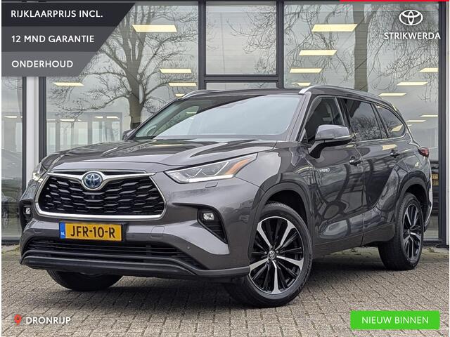 Toyota HIGHLANDER 2.5 AWD Hybrid Premium | 7 Pers. | Trekhaak | Pano | Stoelverw./koeling | JBL | Memory | 360 cam. | HUD