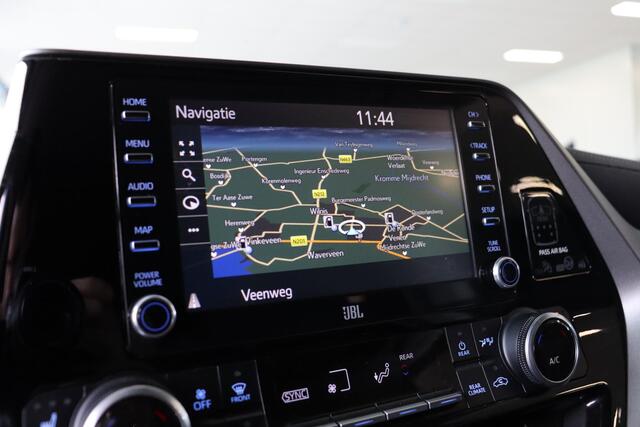 Toyota HIGHLANDER 2.5 AWD Hybrid Executive. Zwart Leder ,JBL, Stoelgeheugen, Achteruitrijcamera, BSM