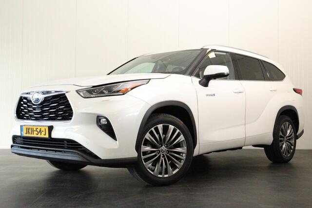 Toyota HIGHLANDER 2.5 AWD Hybrid Executive. Zwart Leder ,JBL, Stoelgeheugen, Achteruitrijcamera, BSM