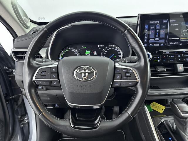Toyota HIGHLANDER 2.5 AWD Hybrid Premium | Trekhaak | JBL-Audio | Zwart Leder interieur |
