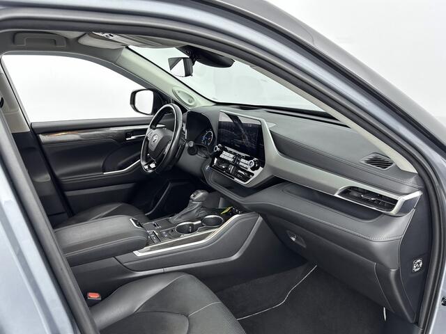 Toyota HIGHLANDER 2.5 AWD Hybrid Premium | Trekhaak | JBL-Audio | Zwart Leder interieur |