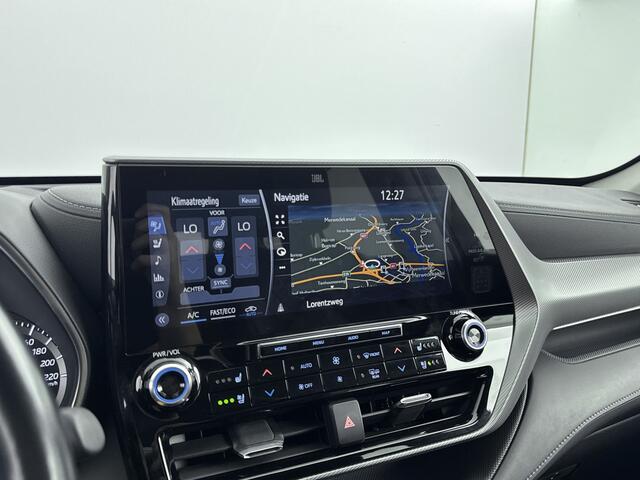 Toyota HIGHLANDER 2.5 AWD Hybrid Premium | Trekhaak | JBL-Audio | Zwart Leder interieur |
