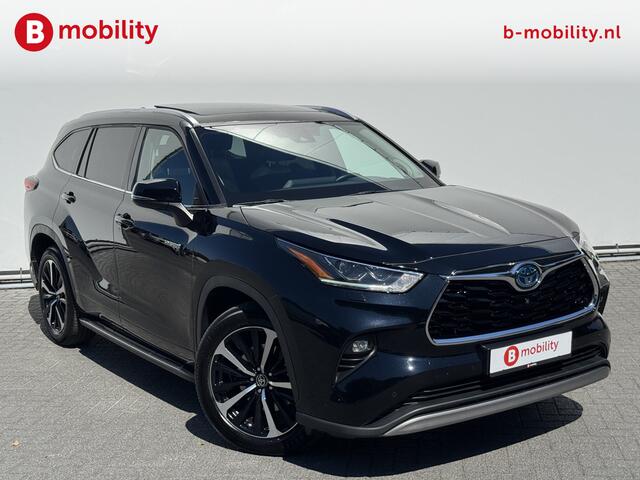 Toyota HIGHLANDER 2.5 AWD Hybrid Premium First Edition 7p. Trekhaak 2.000KG | Panorama dak | Head-Up Display | Treeplanken | Adaptive Cruise Control | Voor/achter Stoelverwarming | 360 Camera