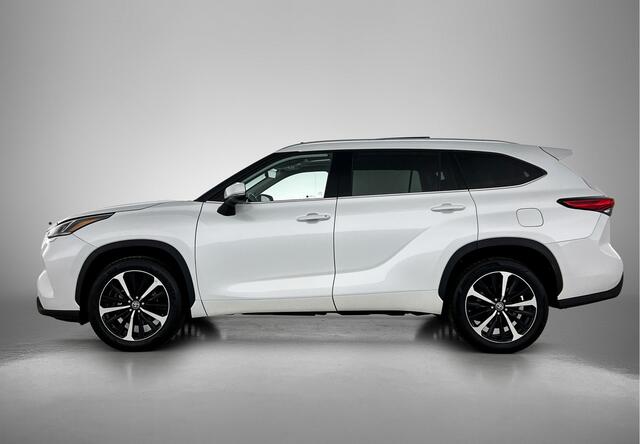 Toyota HIGHLANDER 2.5 AWD Hybrid Premium | 7 Personenauto | Full option | Panoramadak | JBL | Head-Up | Stoelventilatie | Stoel+Stuurverwarming | 360+Camera binnenspiegel | Dodehoek detectie | Elektrische achterklep | Navigatie | C
