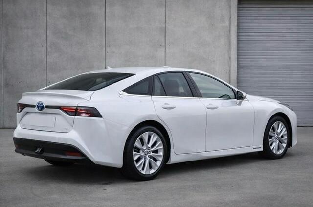 Toyota Mirai Dynamic *NEW CAR 12KM!!* ** Hydrogen Car ** Keyless JBL-Audio Stoelverwarming Apple/Anroid Clima Camera AD-Cruise Regensensor