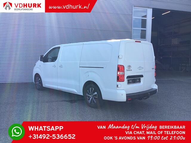 Toyota PROACE 2.0 D-4D 180 pk Aut. L3 2x Schuifdeur/ Adapt. Cruise/ Alarm III/ Standkachel/ Stoelverw./ Keyless/ Climate/ CarPlay/ Camera