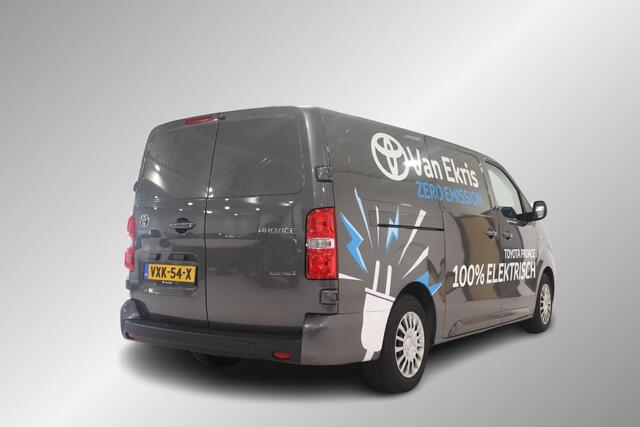 Toyota PROACE Electric Worker Extra Range Prof Long 75 kWh , met lat om lat, Laadvloer betonplex, NAVI, Apple Carplay/Android Auto, Parkeercamera!