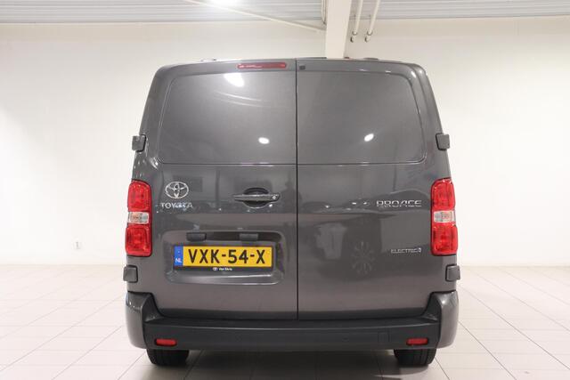 Toyota PROACE Electric Worker Extra Range Prof Long 75 kWh , met lat om lat, Laadvloer betonplex, NAVI, Apple Carplay/Android Auto, Parkeercamera!