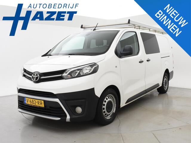 Toyota PROACE Worker 2.0 D-4D DUBBEL CAB. LANG COOL COMFORT + TREKHAAK / NAVIGATIE / IMPERIAAL