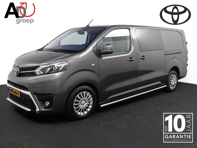 Toyota PROACE Worker 2.0 D-4D Professional DC | 177PK Automaat | Dubbele Cabine | Lederen Bekleding | Navigatie | 2 Schuifdeuren |