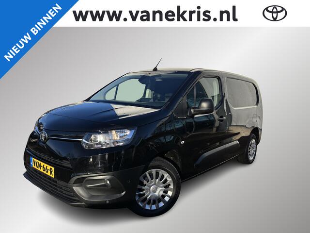 Toyota PROACE CITY 1.5 D-4D Professional Long Automaat Apple Carplay Android Auto, BSM, Cruise Controle, Parkeersensoren, Airco, Camera