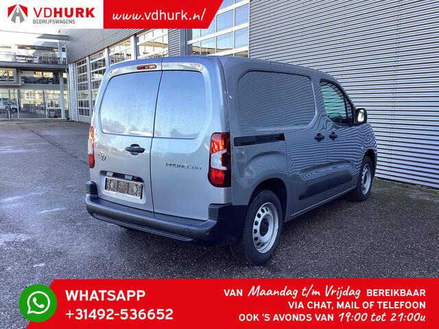 Toyota PROACE CITY 1.5 130 pk Aut. BPM VRIJ! LED/ Virtual.Cockpit/ 3 pers./ Carplay/ Camera/ Climate/ PDC/ Cruise