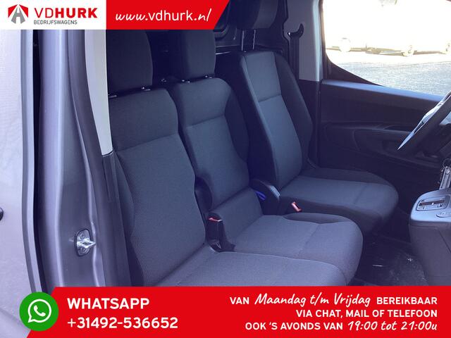Toyota PROACE CITY 1.5 130 pk Aut. BPM VRIJ! LED/ Virtual.Cockpit/ 3 pers./ Carplay/ Camera/ Climate/ PDC/ Cruise
