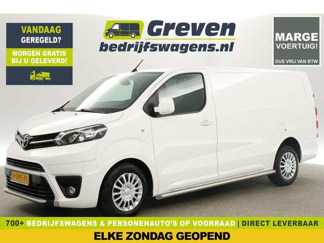 Toyota PROACE Worker Long 2.0 D-4D L3H1 | Marge | 177PK Automaat Airco Cruise Navigatie PDC Elektrpakket Sidebars Schuifdeur