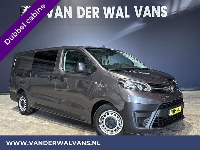 Toyota PROACE 2.0 D-4D 145pk L3H1 Dubbele Cabine Euro6 Airco | 6-Zits | Navigatie | Apple Carplay | Android Auto Cruisecontrol, Parkeersensoren