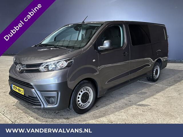 Toyota PROACE 2.0 D-4D 145pk L3H1 Dubbele Cabine Euro6 Airco | 6-Zits | Navigatie | Apple Carplay | Android Auto Cruisecontrol, Parkeersensoren