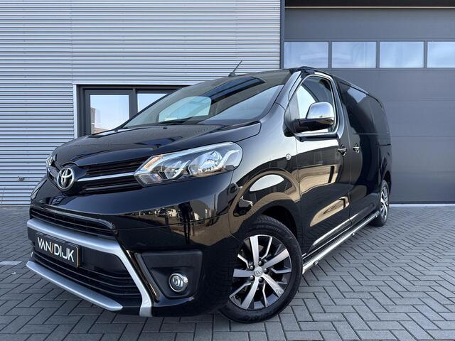 Toyota PROACE Worker 2.0 D-4D Professional ?Automaat ?Fabrieksgarantie ?Navigatie ?Schuifdeur Links & Rechts ?Keyless ?Leder ?BLIS ?LED ?Apple Carplay & Android Auto ?Parkeersensoren ?Camera ?Lichtmetaal