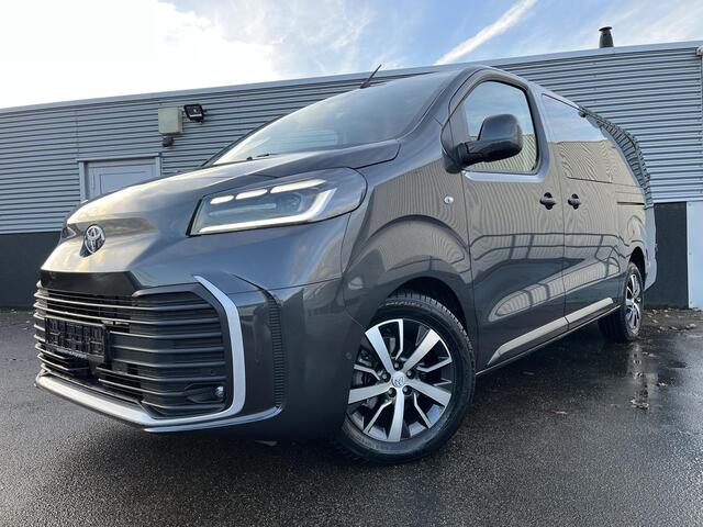 Toyota PROACE Long Worker 2.0 D-4D Professional DC 145PK Automaat DubbeleCabine 6 persoons DIRECT RIJDEN incl. o.a.: Apple Carplay / Android Auto, Climate Control, Cruise Control, LM velgen, 2 schuifdeuren