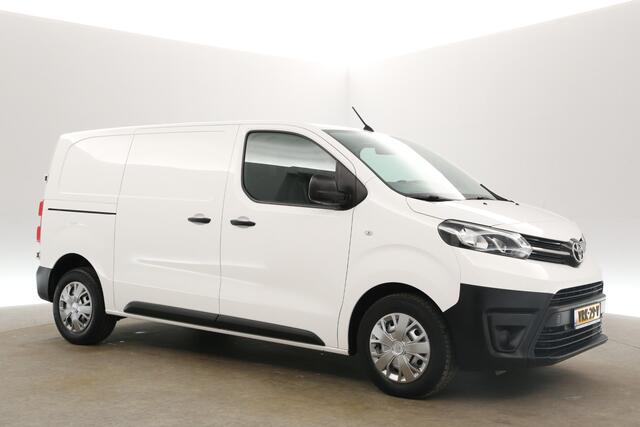 Toyota PROACE Worker 2.0 L2H1 145PK Airco Cruise Carplay 3 Persoons Parkeersensoren Schuifdeur