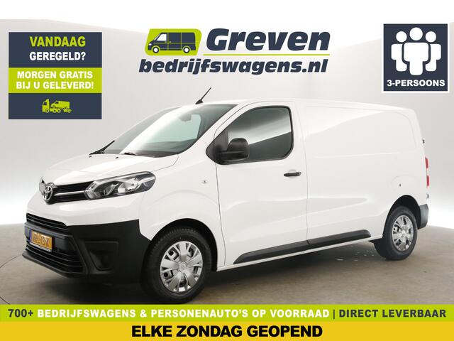 Toyota PROACE Worker 2.0 D-4D L2H1 145PK Airco Cruise Carplay Parkeersensoren 3 Persoons Elektrpakket