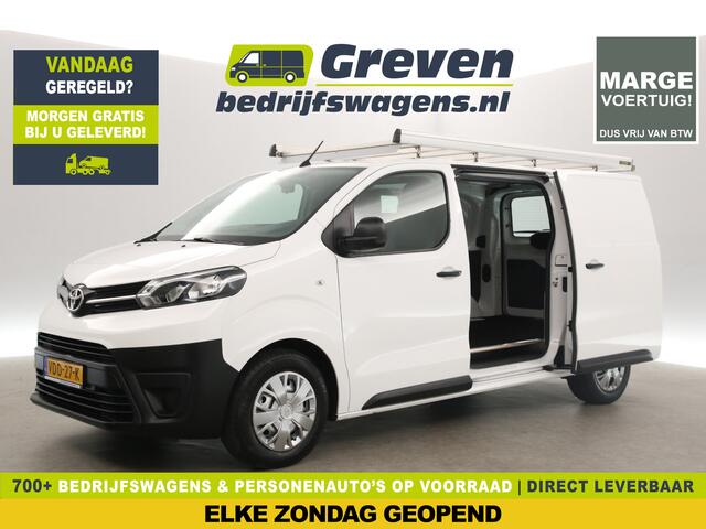 Toyota PROACE 1.5 D-4D L2H1 | MARGE! | Airco Camera Cruise 2xSchuifdeur 3 Persoons Imperiaal Trekhaak