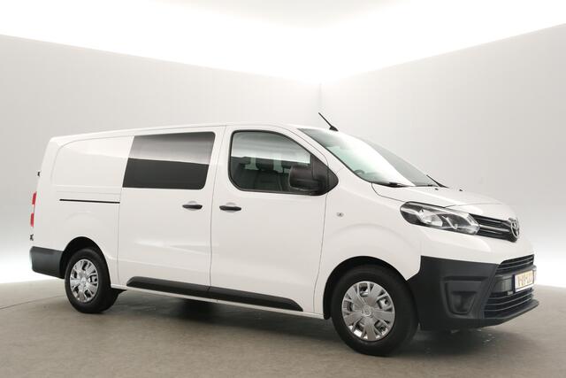 Toyota PROACE Worker long 2.0 D-4D L3H1 | Dubbele Cabine | 6 Persoons | Airco Cruise 2xSchuifdeur Trekhaak PDC Stoelverwarming