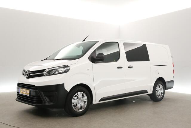 Toyota PROACE Worker long 2.0 D-4D L3H1 | Dubbele Cabine | 6 Persoons | Airco Cruise 2xSchuifdeur Trekhaak PDC Stoelverwarming