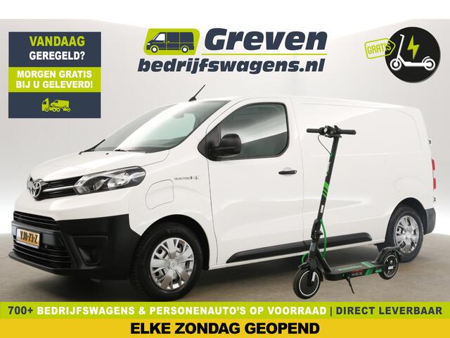 Toyota PROACE Worker 75 kWh Extra Range Navigator L2H1 | GRATIS E-Step! | Elektrisch Automaat | EMISSIEVRIJE ZONE | Airco Camera Cruise Carplay Navi 3 Persoons