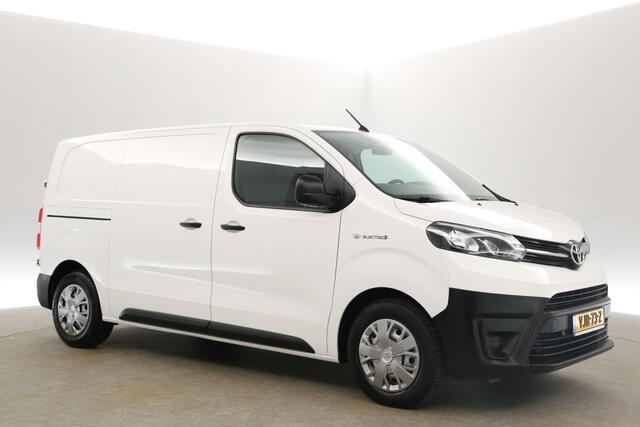 Toyota PROACE Worker 75 kWh Extra Range Navigator L2H1 | GRATIS E-Step! | Elektrisch Automaat | EMISSIEVRIJE ZONE | Airco Camera Cruise Carplay Navi 3 Persoons