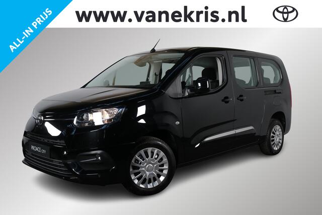 Toyota PROACE CITY Verso 1.2 Turbo Live Long 7-Persoons, Apple Carplay, Android Auto, Bearlock, All season banden, Parkeersensoren voor en achter