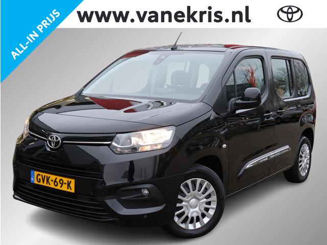 Toyota PROACE CITY Verso 1.2 Turbo Live 7-Persoons Apple Carplay, Android Auto, Cruise Control, Dealer onderhouden!