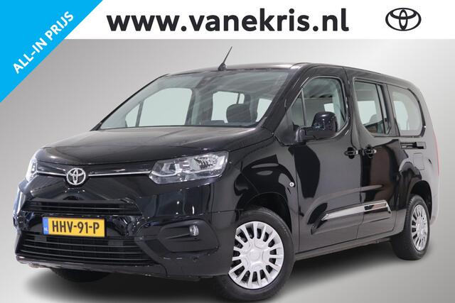 Toyota PROACE CITY Verso 1.2 Turbo Live Long 7-Persoons, Apple Carplay, Android Auto, Bearlock, All season banden, Parkeersensoren voor en achter